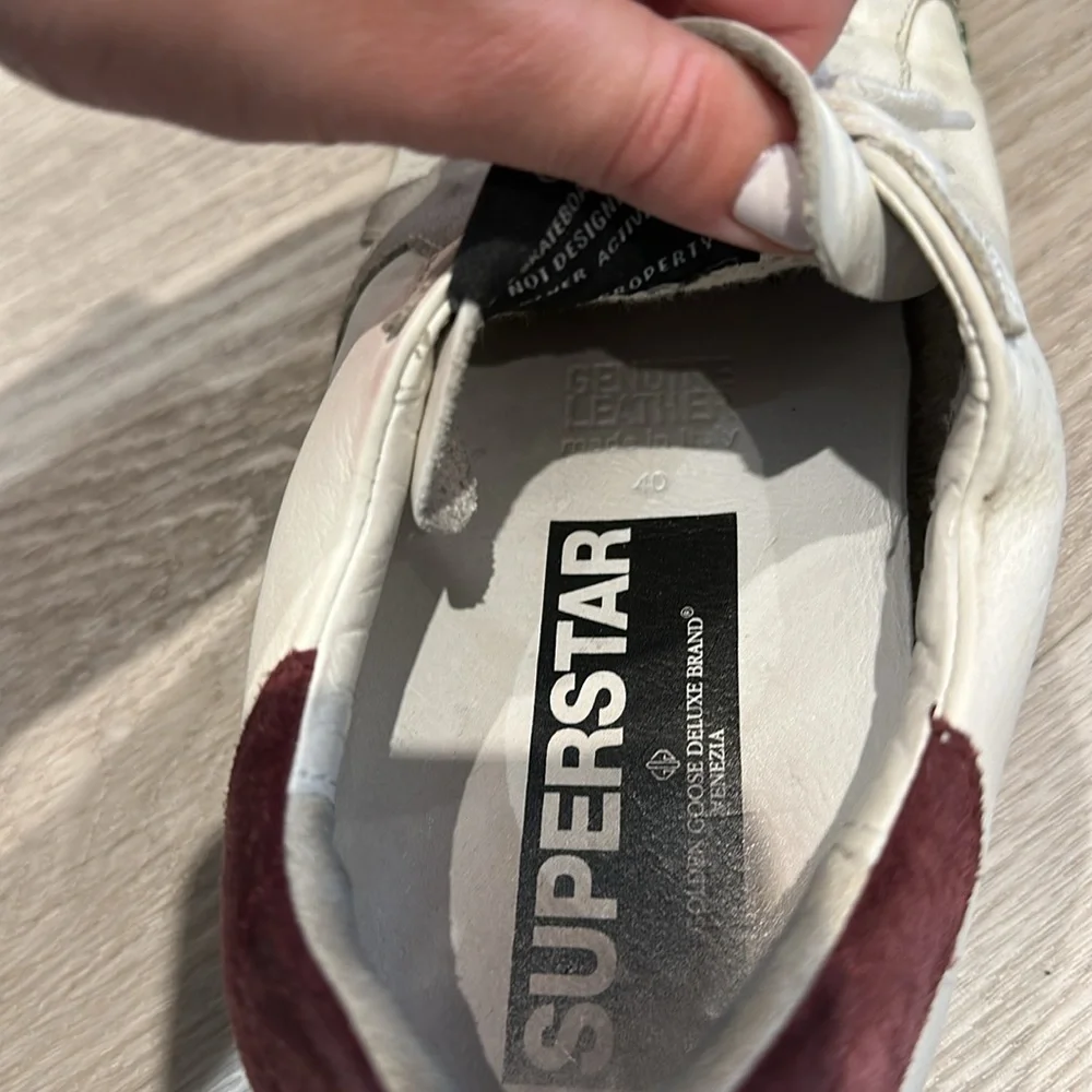 Golden Goose Floral Superstar Sneakers - Picture 5 of 8